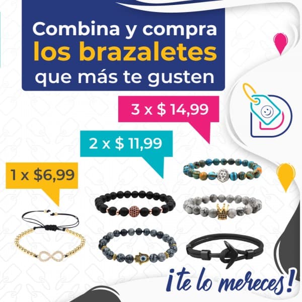 Brazaletes en oferta
