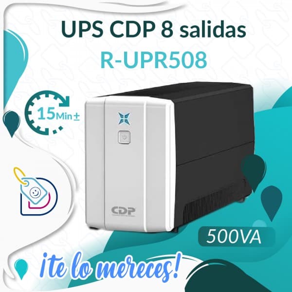 UPS CDP 500VA 8 salidas